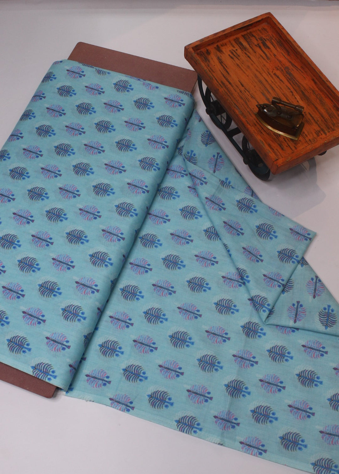 Printed muslin fabric