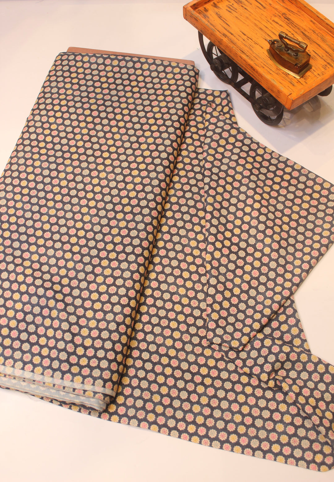 Printed muslin fabric