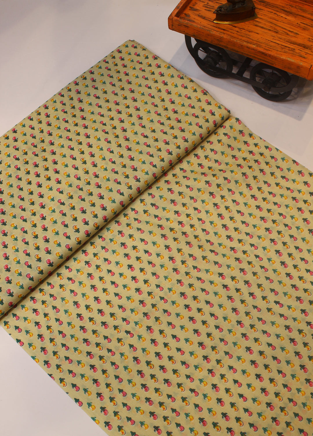 Printed muslin fabric