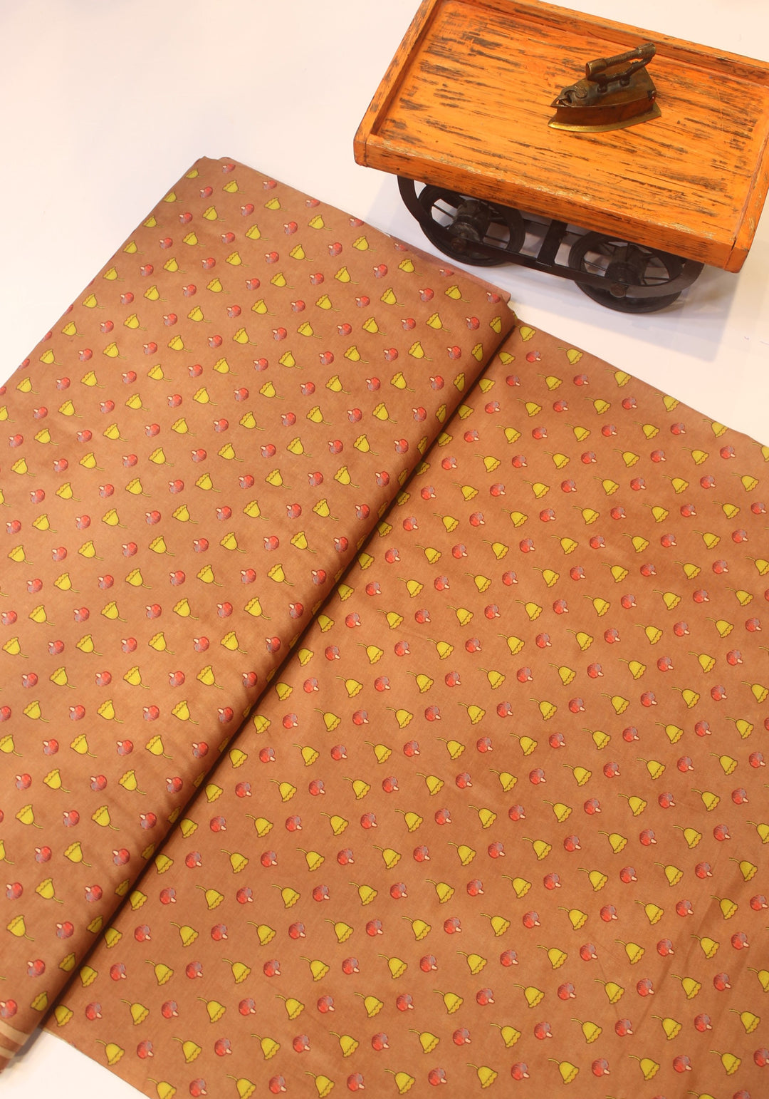 Printed muslin fabric