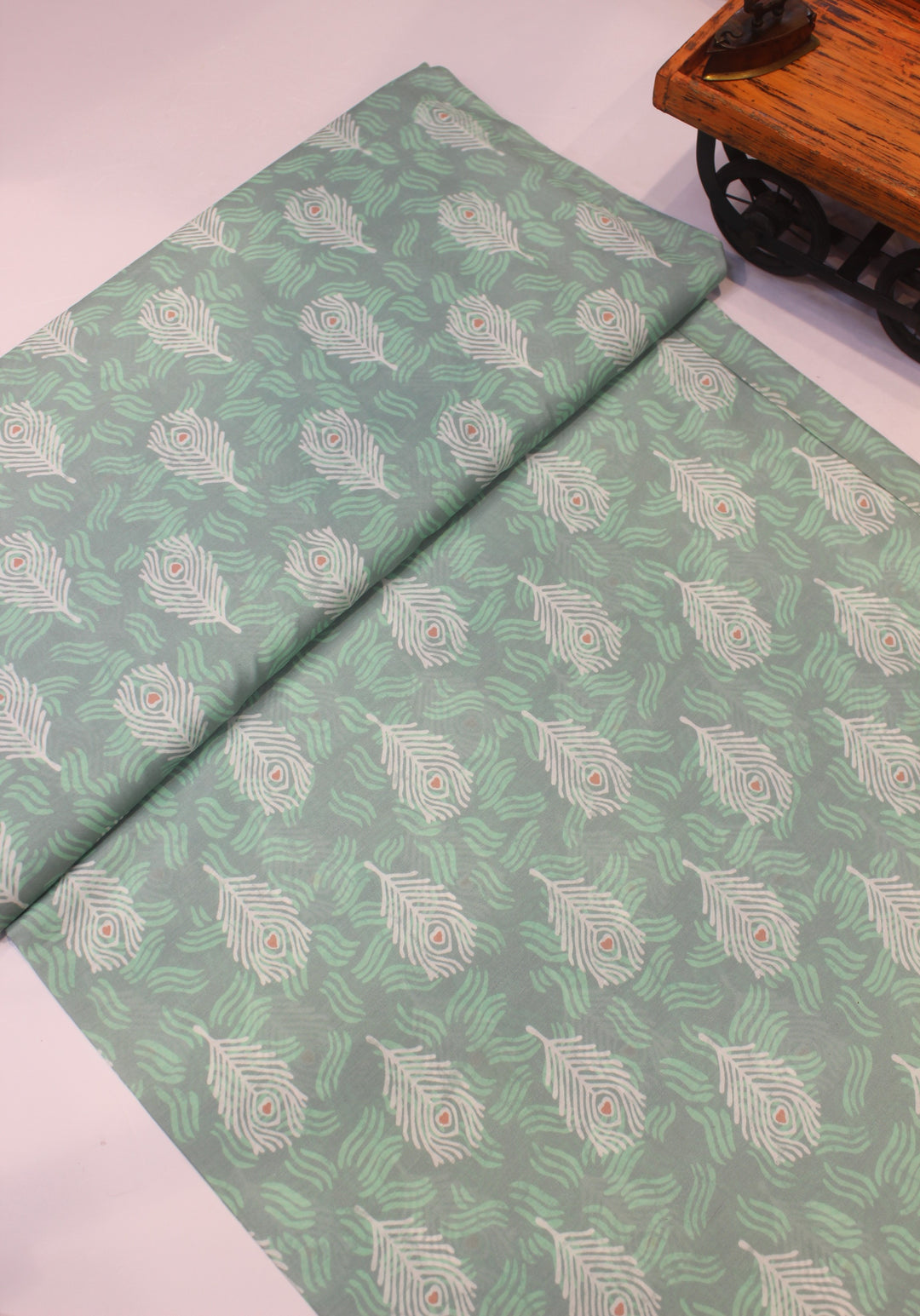 Printed muslin fabric