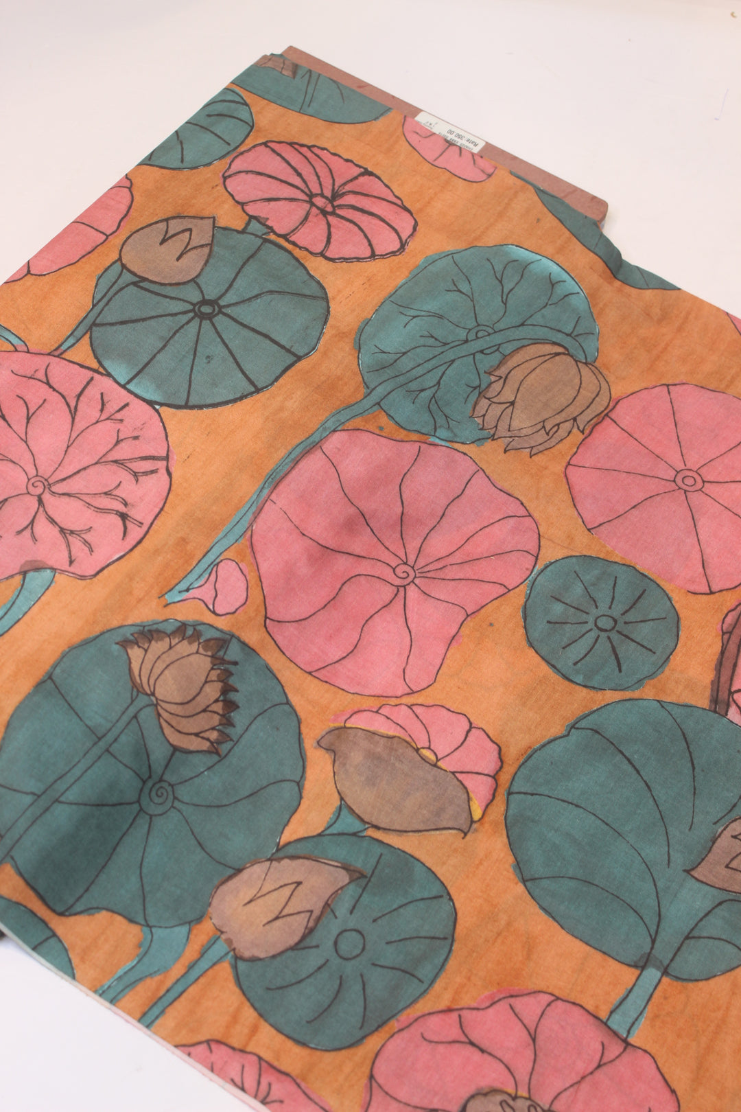 Printed muslin fabric
