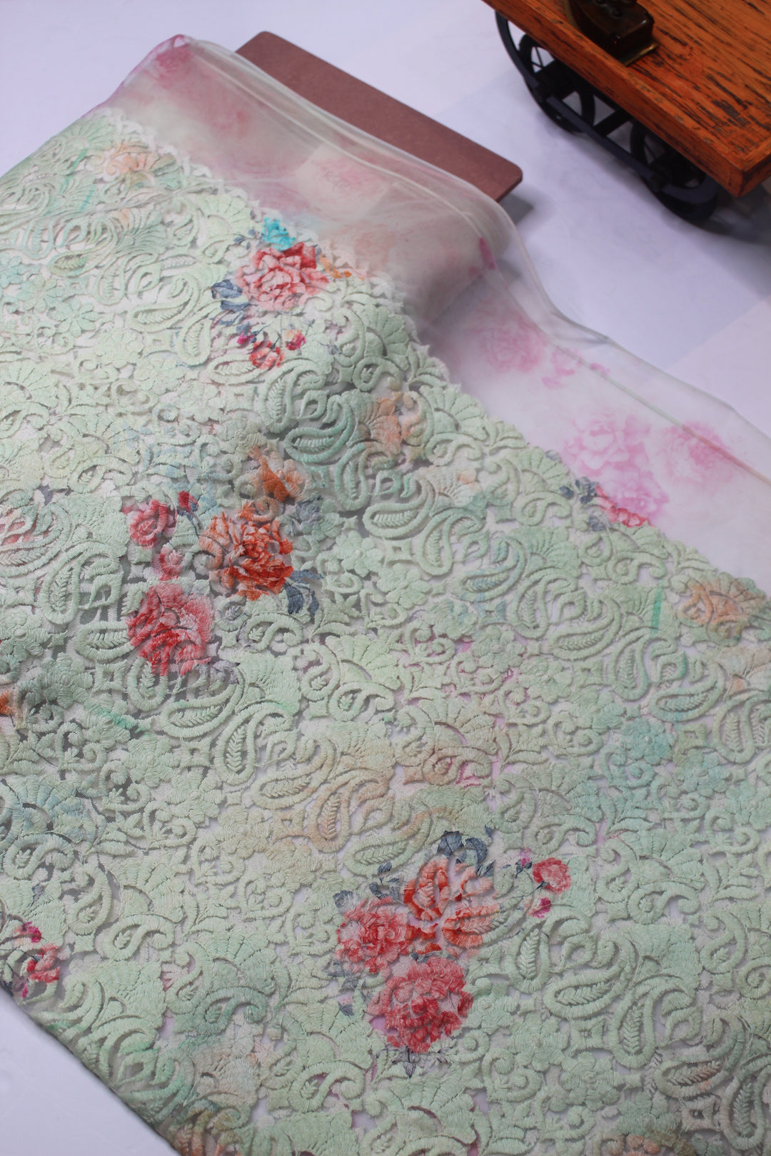 CHIFFON EMBROIDERY FABRIC