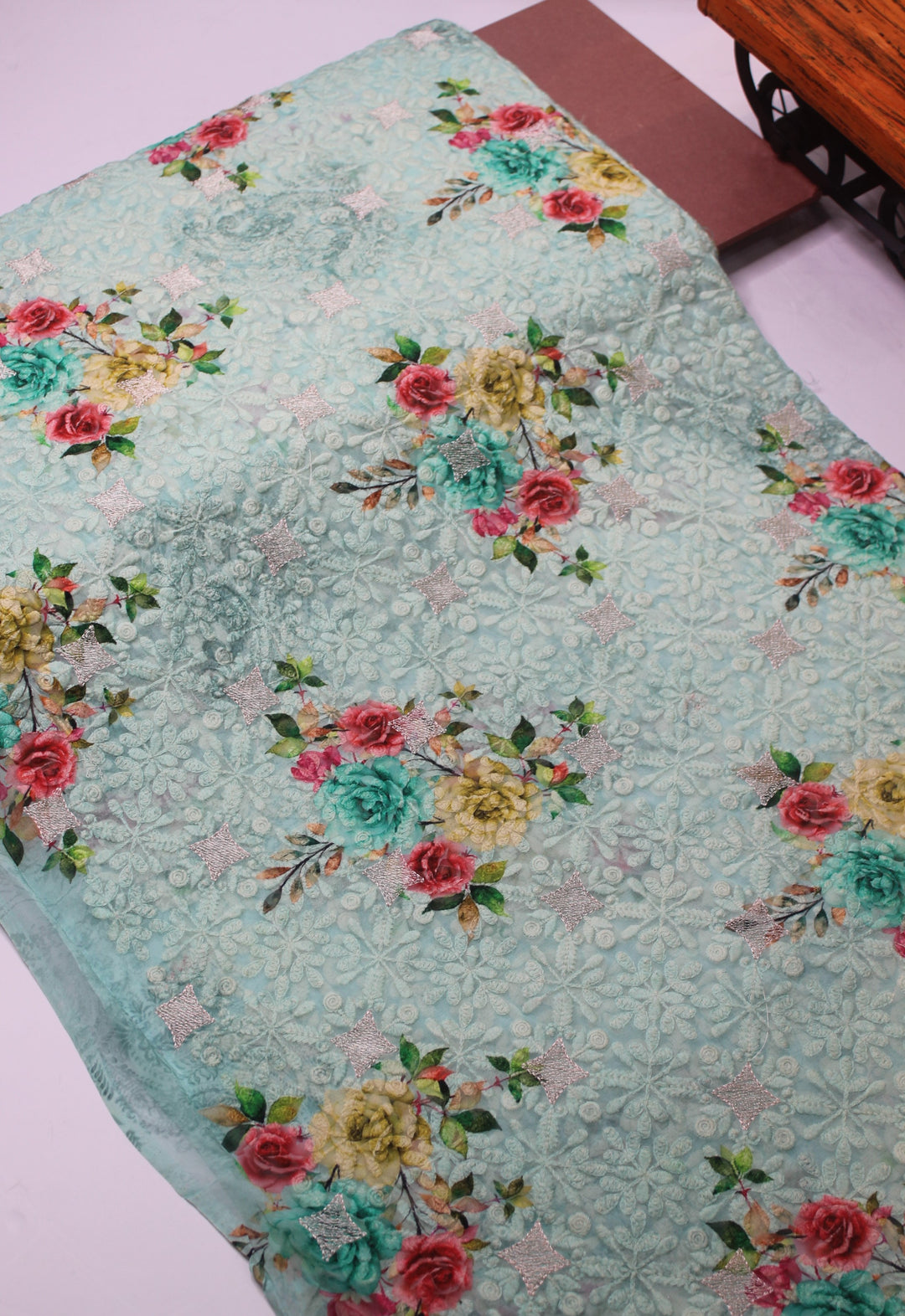 CHIFFON EMBROIDERY FABRIC