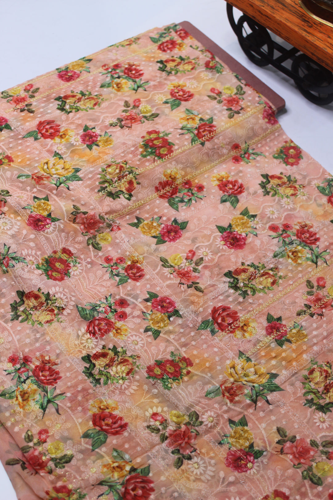 CHIFFON EMBROIDERY FABRIC