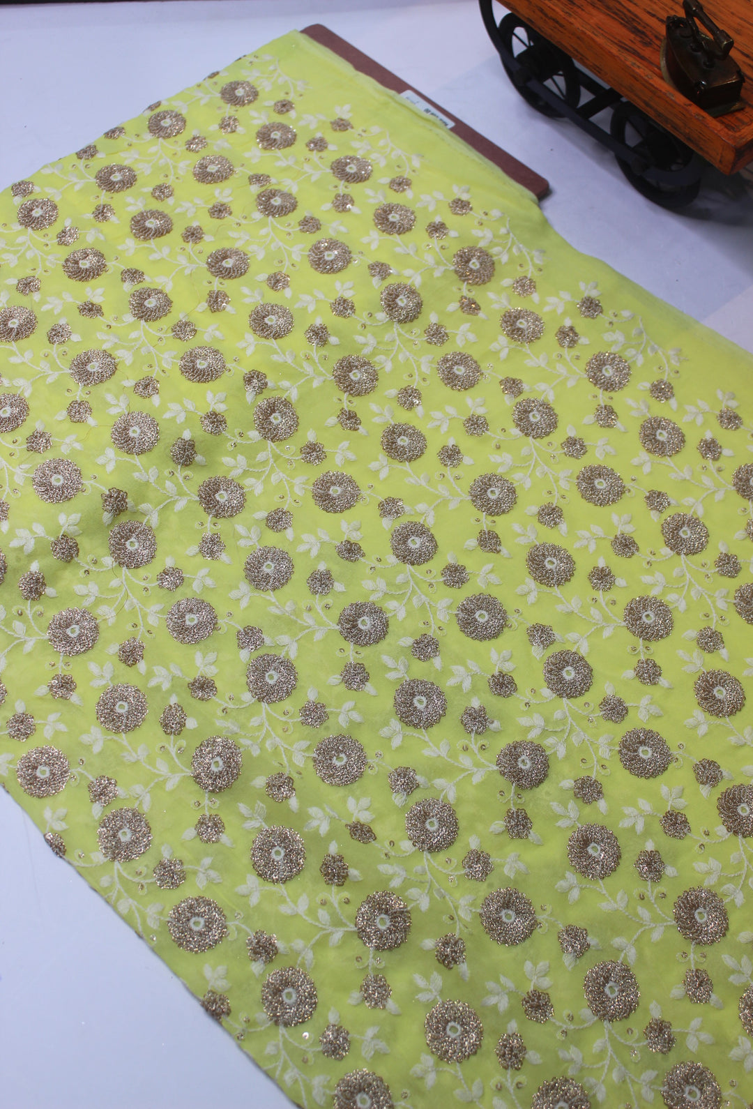 CHIFFON EMBROIDERY FABRIC