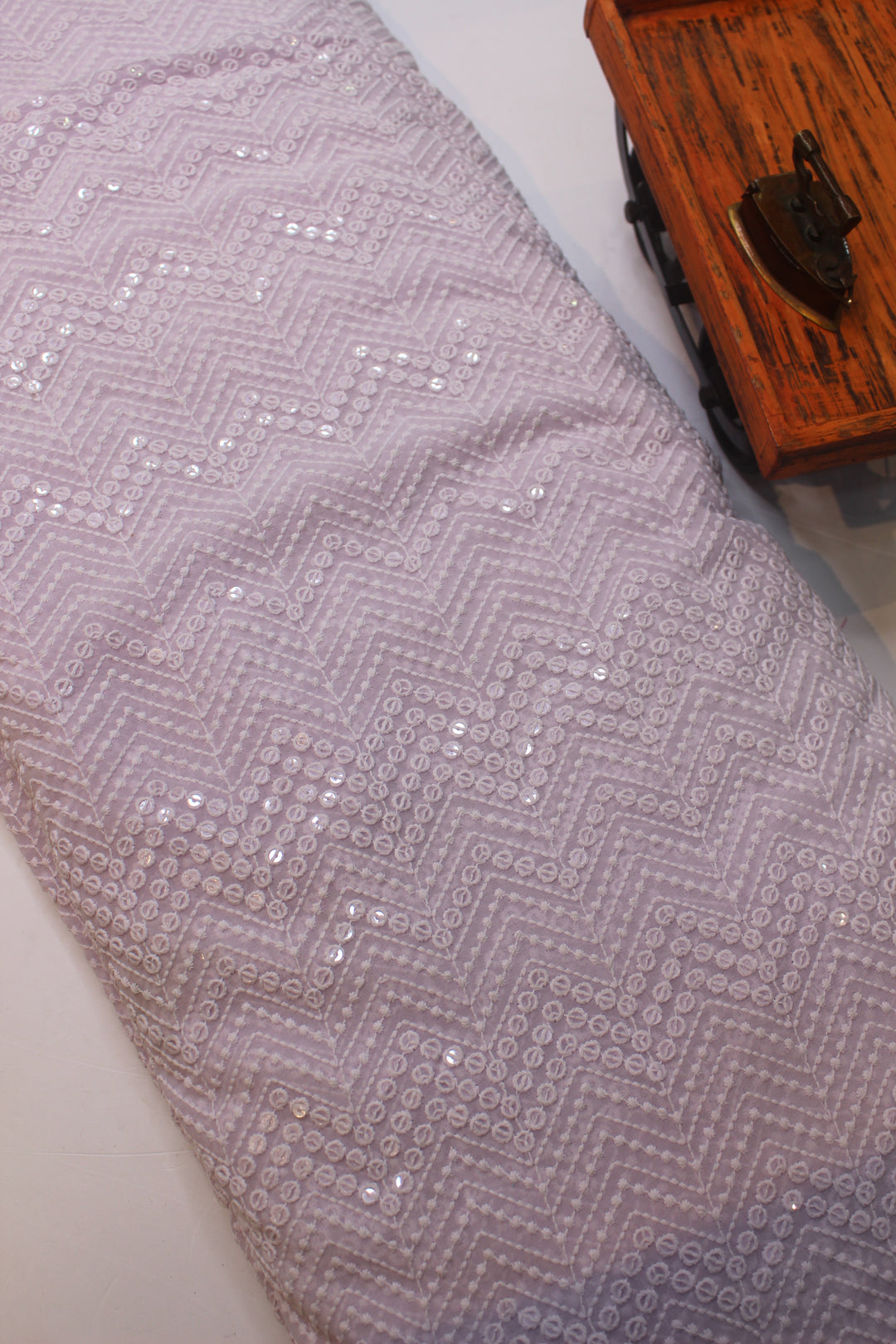 chiffon sequin fabric