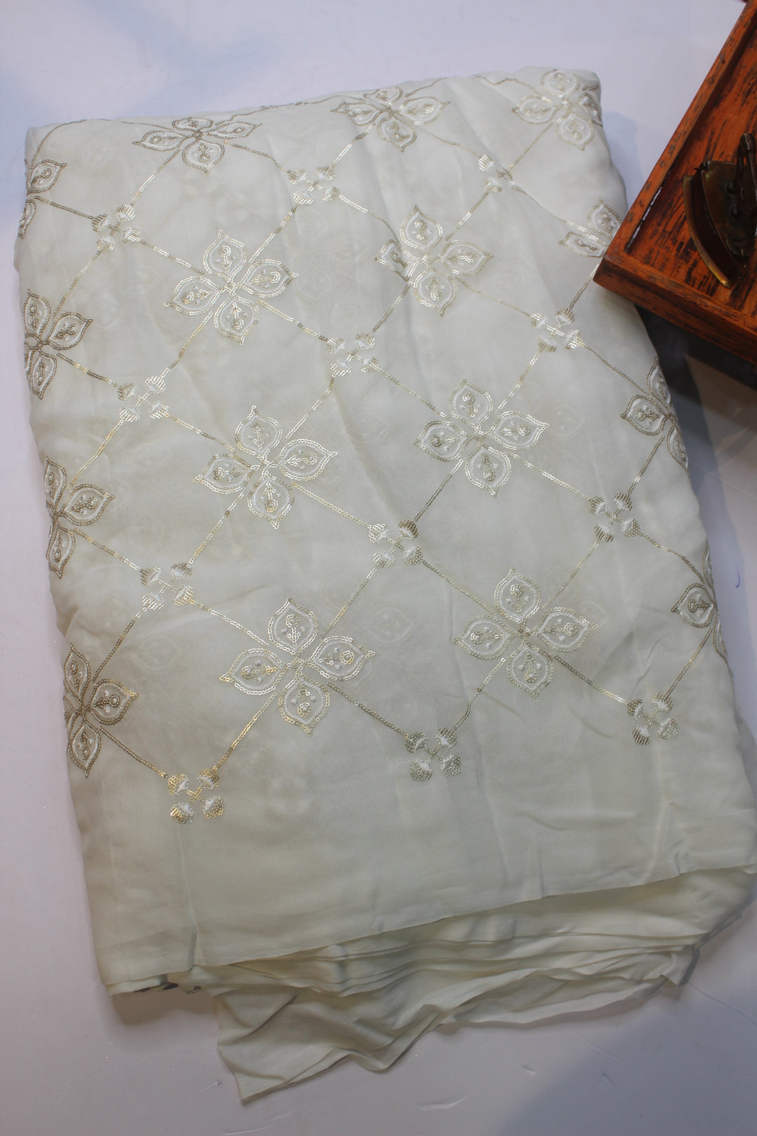 chiffon sequin fabric