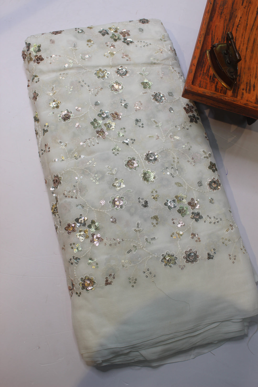 chiffon sequin fabric