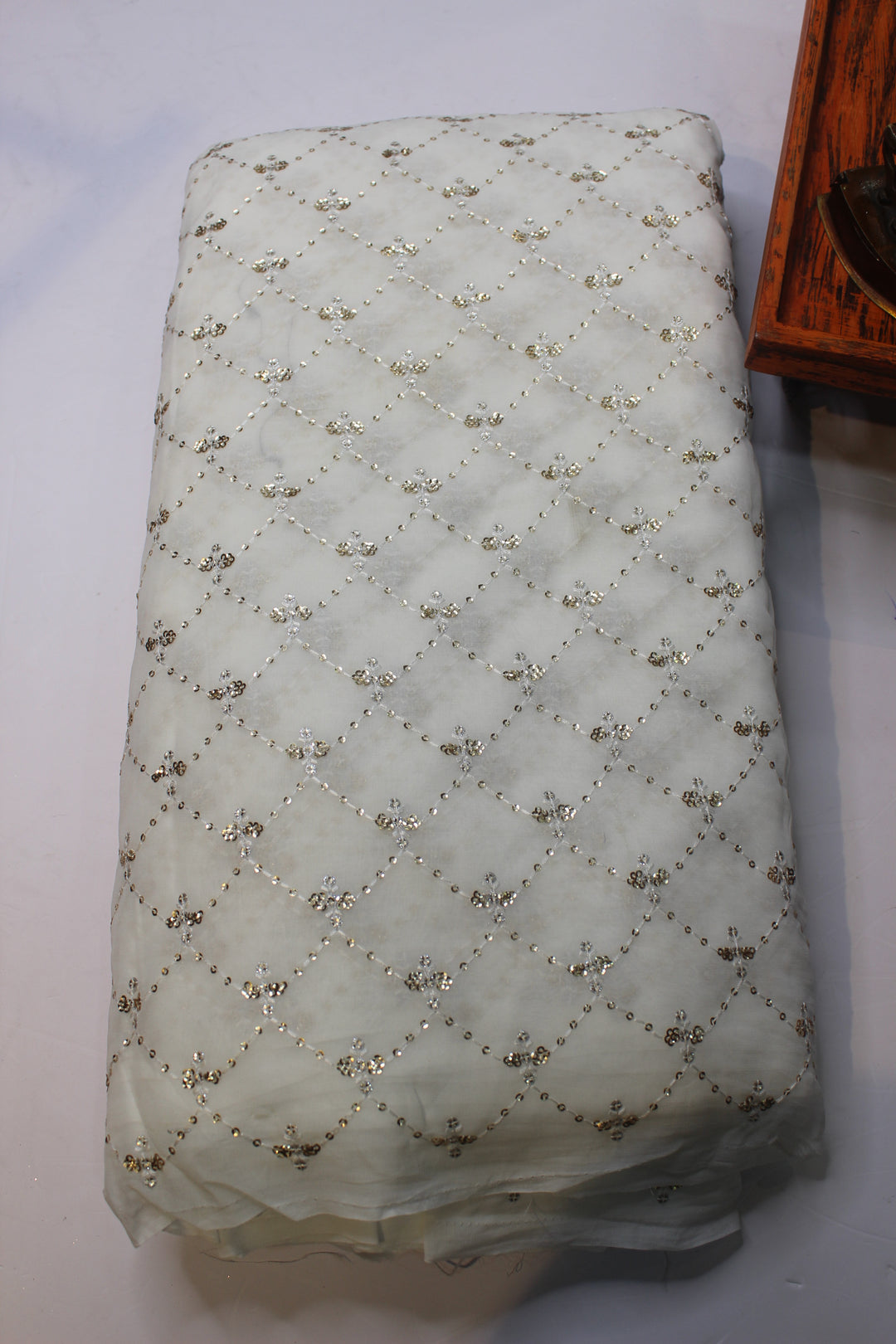 chiffon sequin fabric