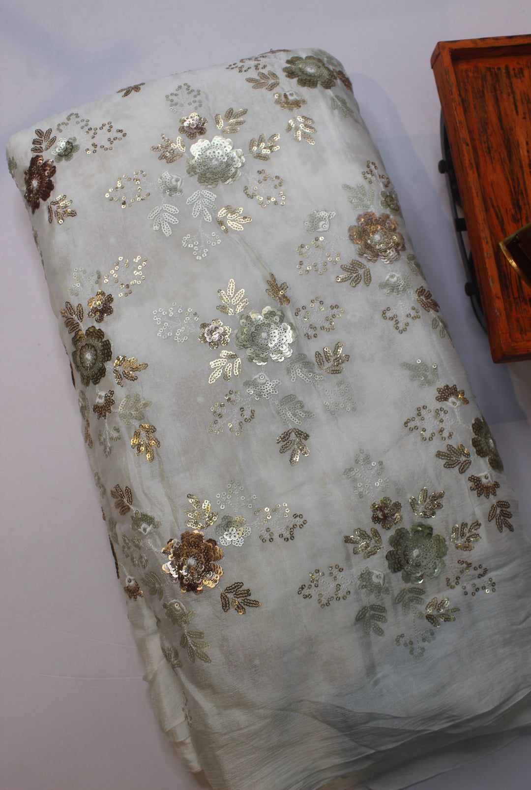 chiffon sequin fabric