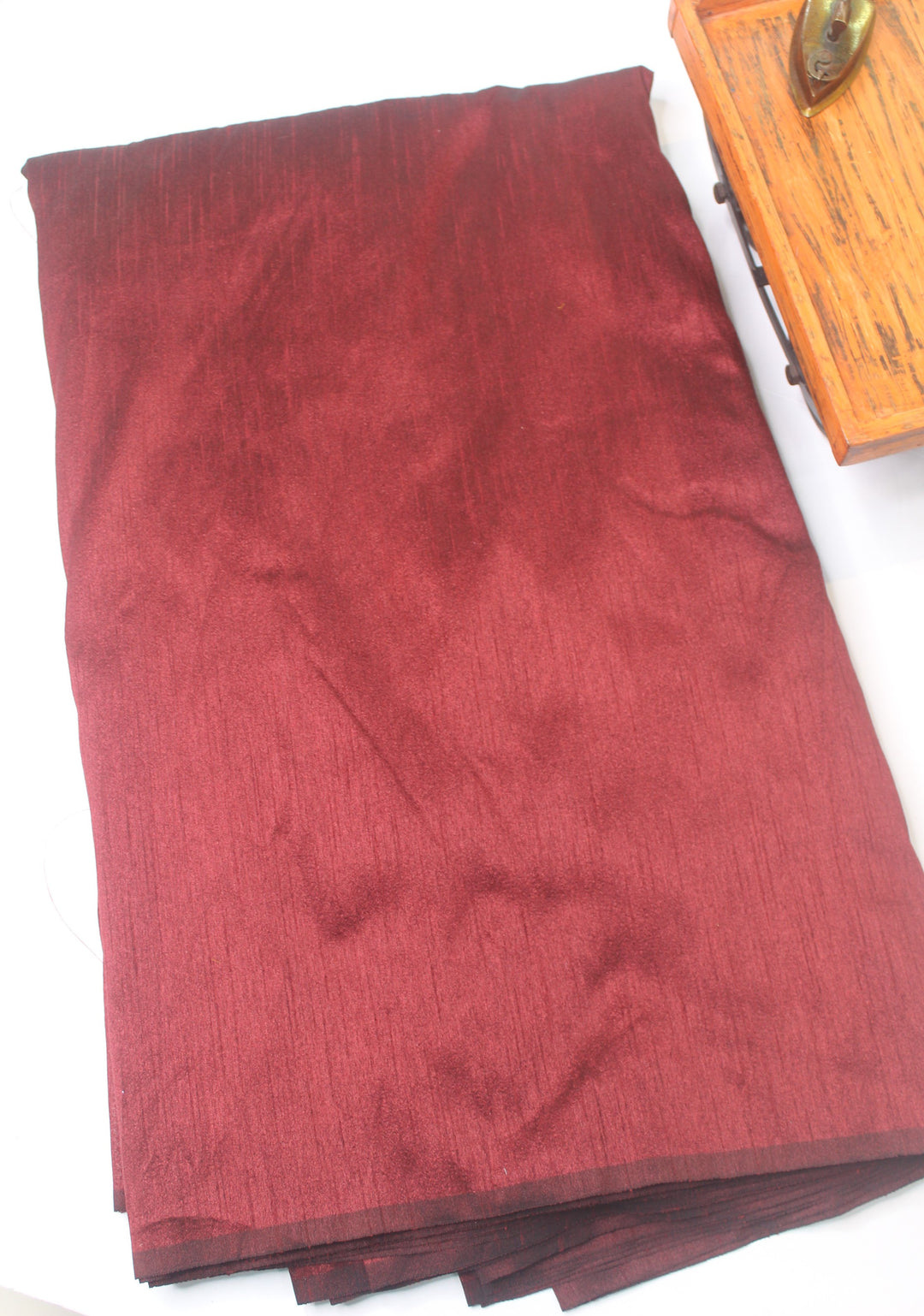 Raw silk fabric