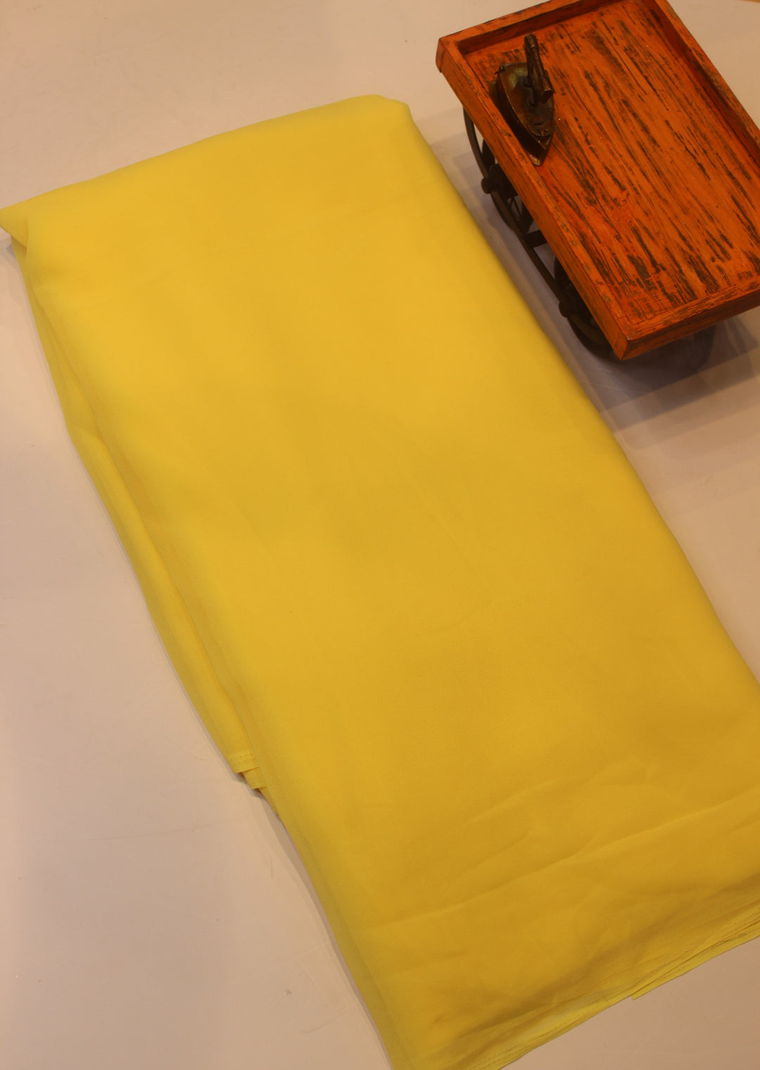PLAIN GEORGETTE FABRIC