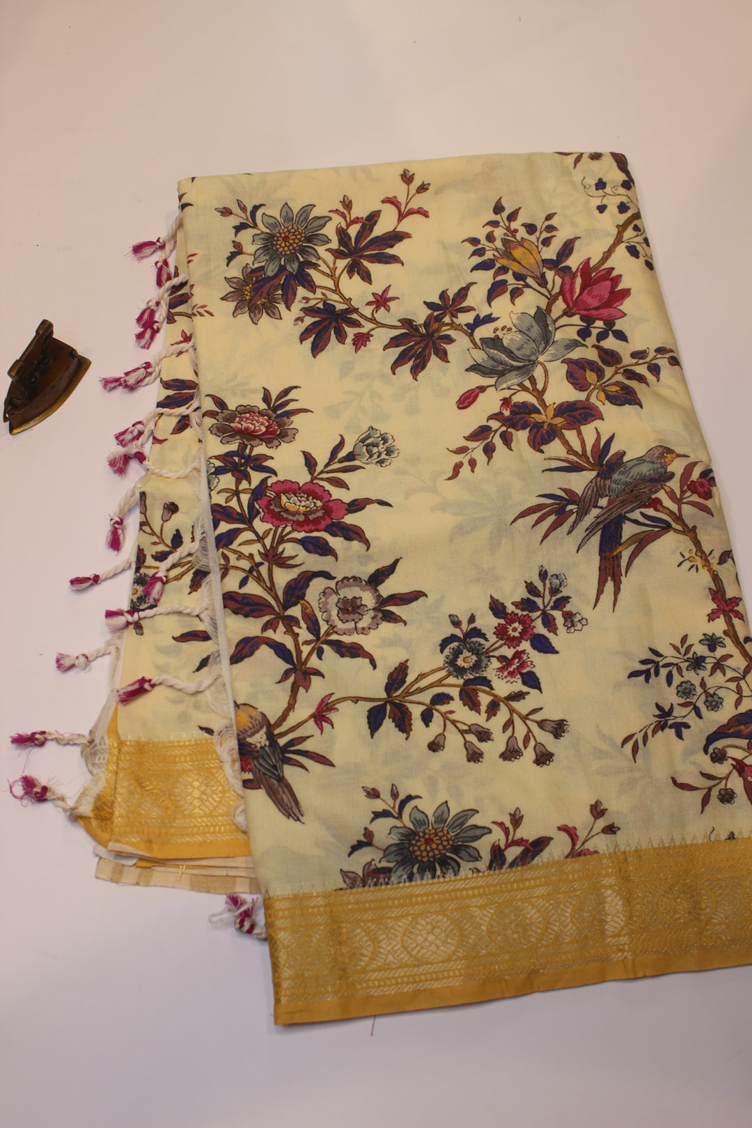 Digital Print Cotton Saree