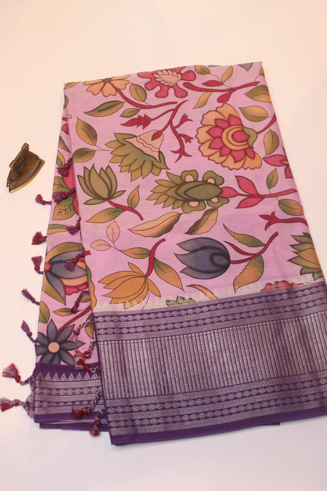 Digital Print Cotton Saree