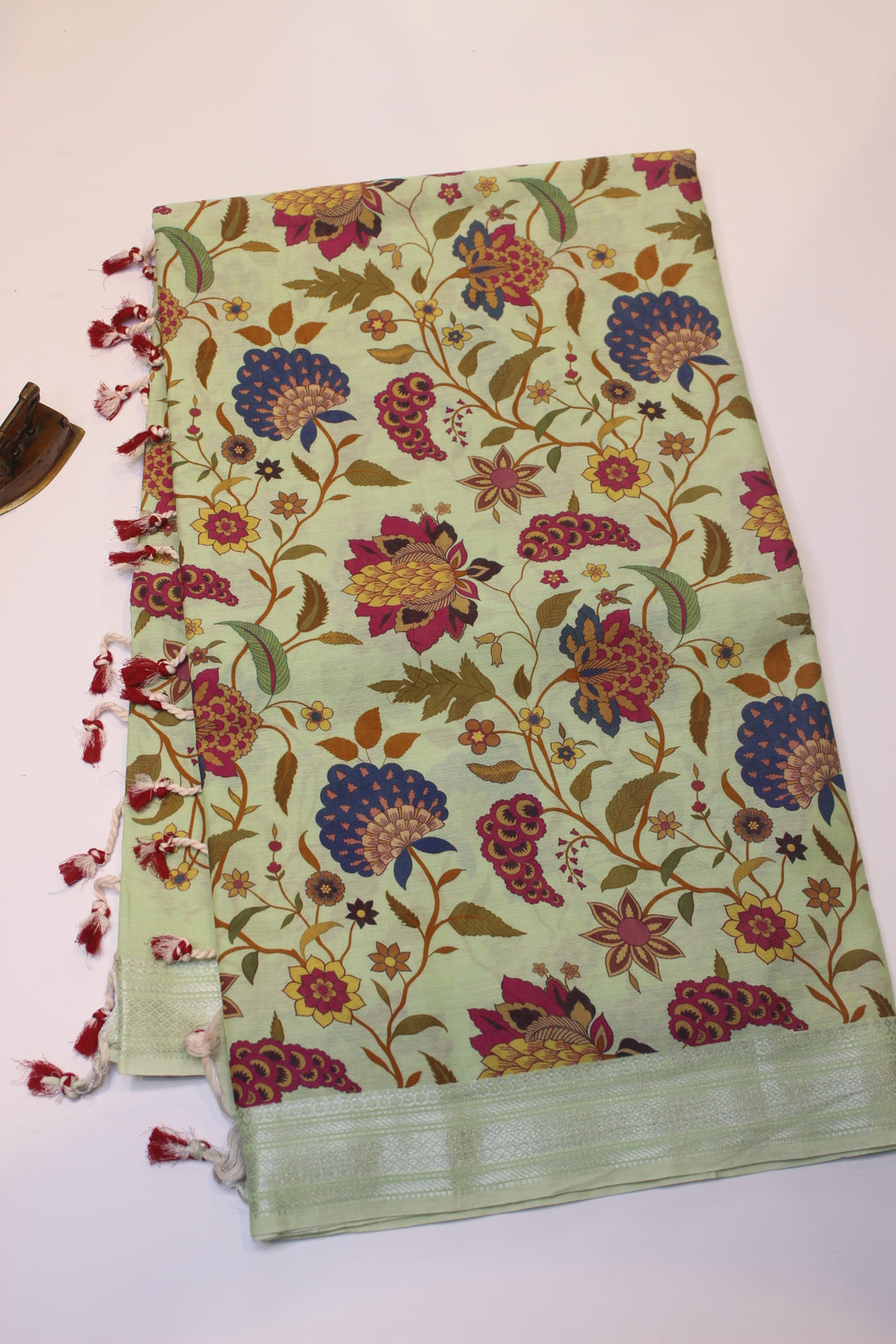 Digital Print Cotton Saree
