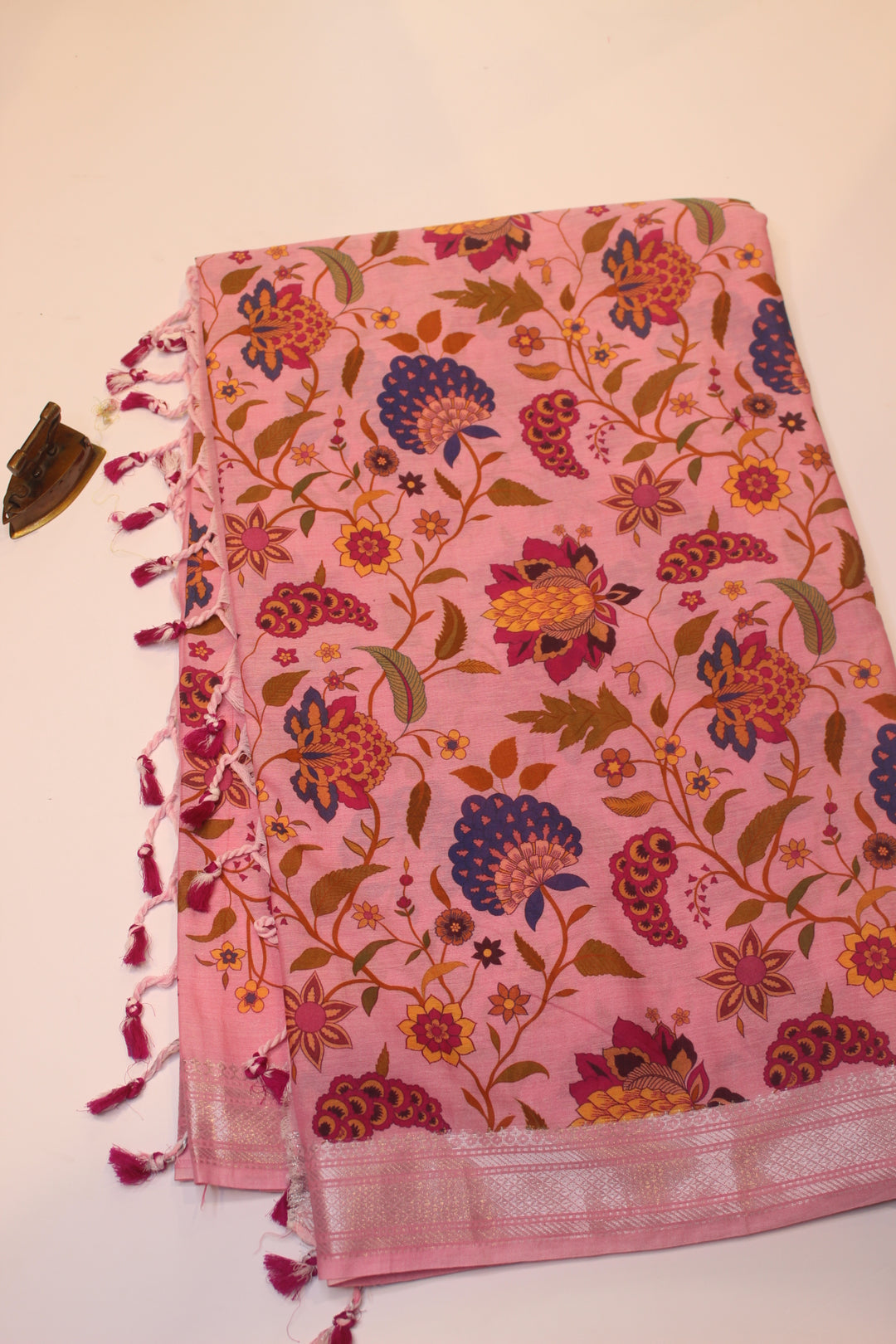 Digital Print Cotton Saree