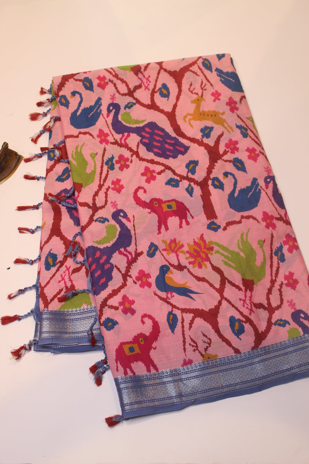 Digital Print Cotton Saree