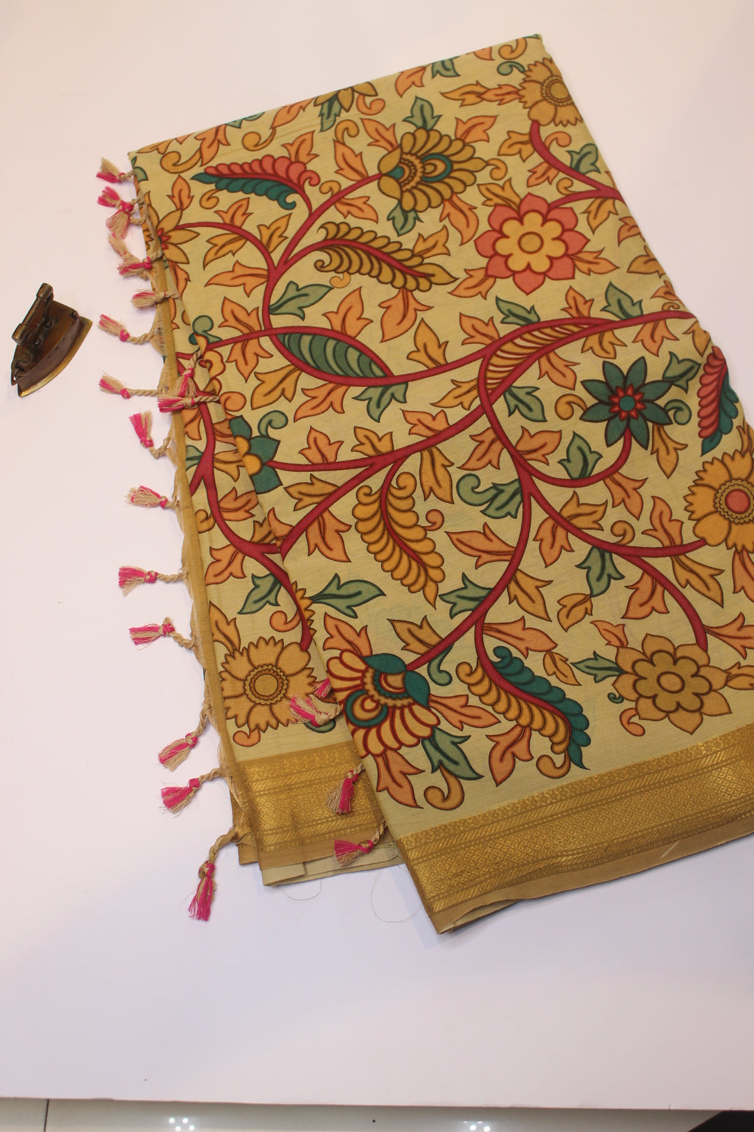 Digital Print Cotton Saree