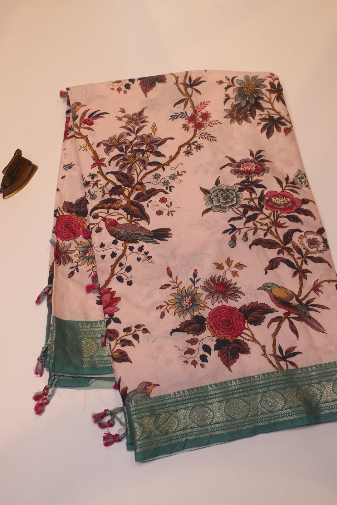 Digital Print Cotton Saree