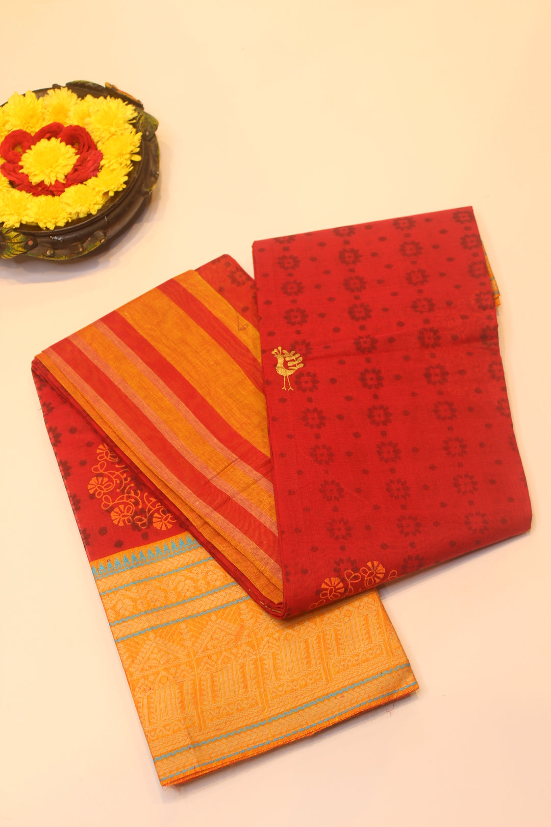 PRINTED COTTON SAREE