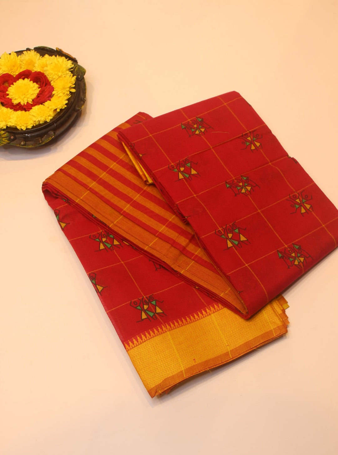 PRINTED COTTON SAREE
