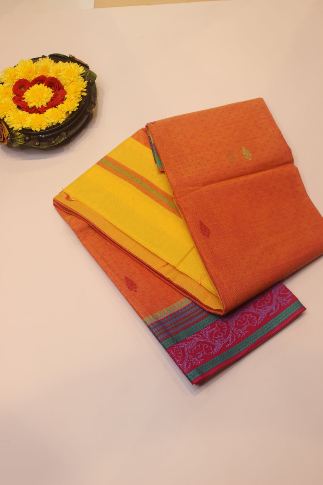 PRINTED COTTON SAREE