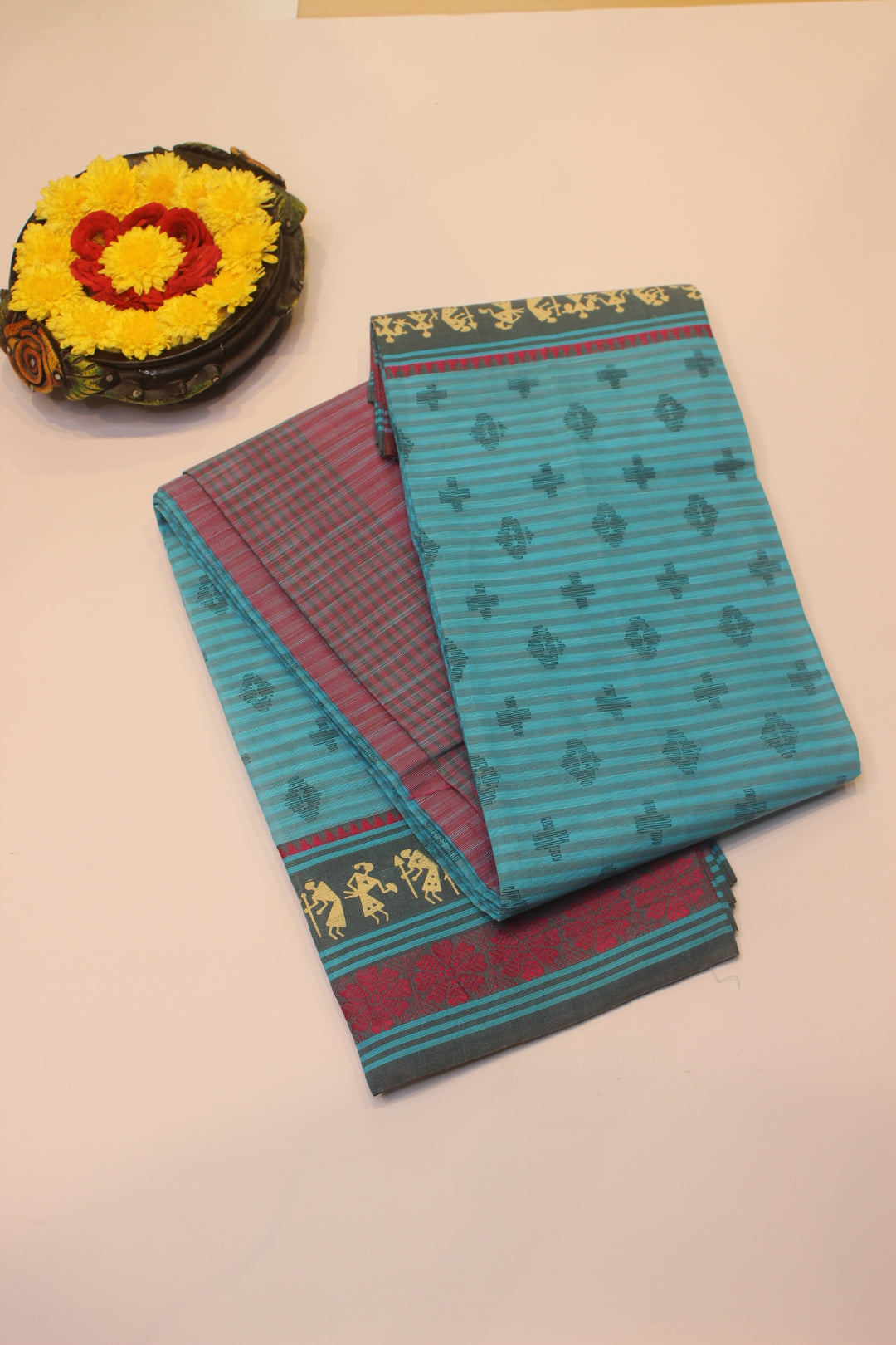 PRINTED COTTON SAREE