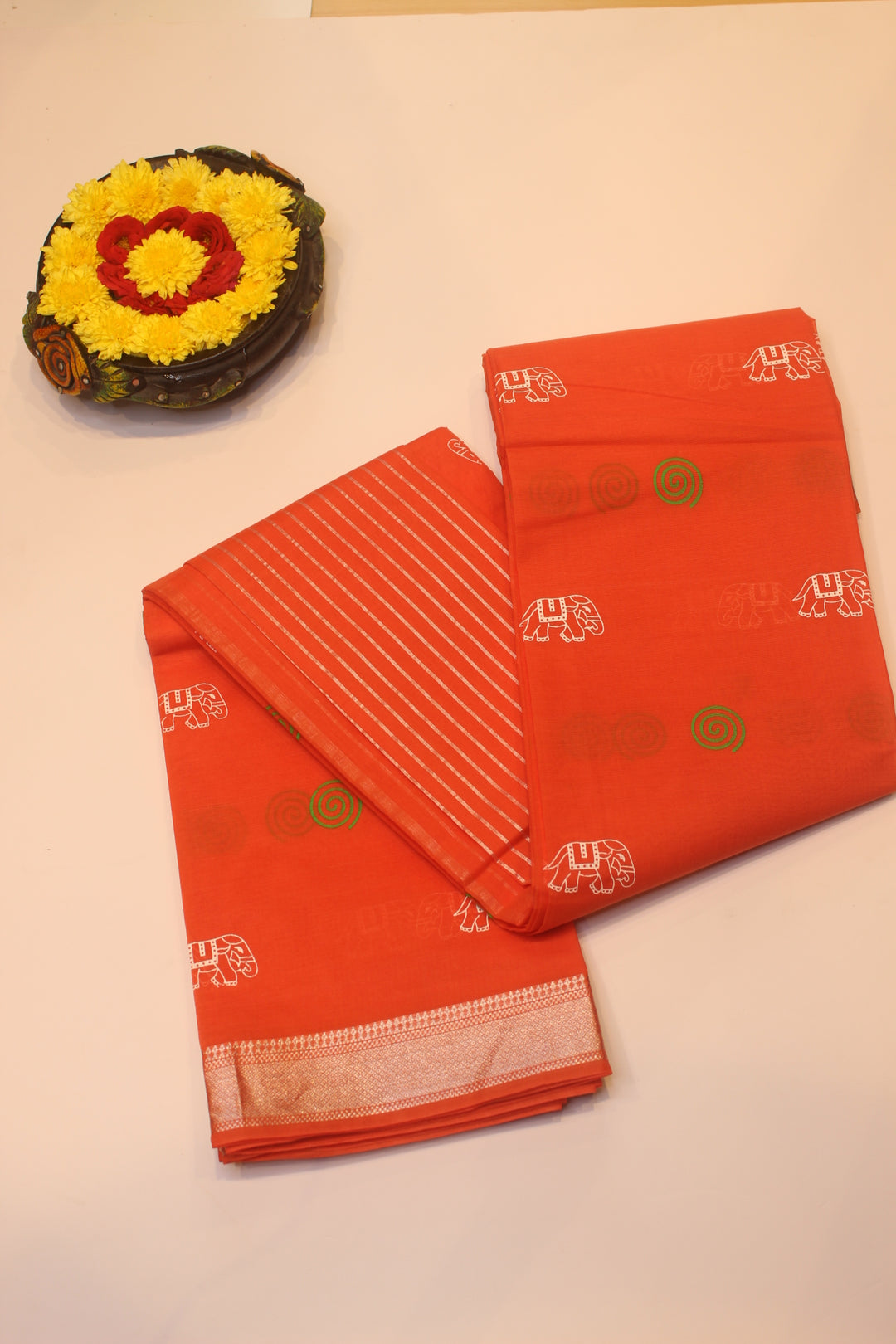 PRINTED COTTON SASREE