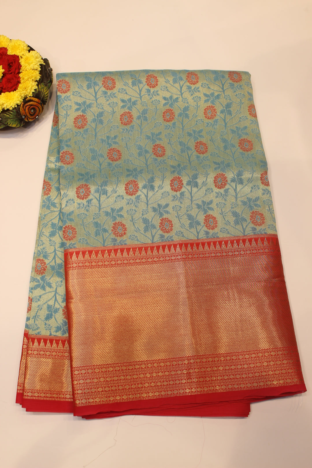 Tissue Gadwal Saree