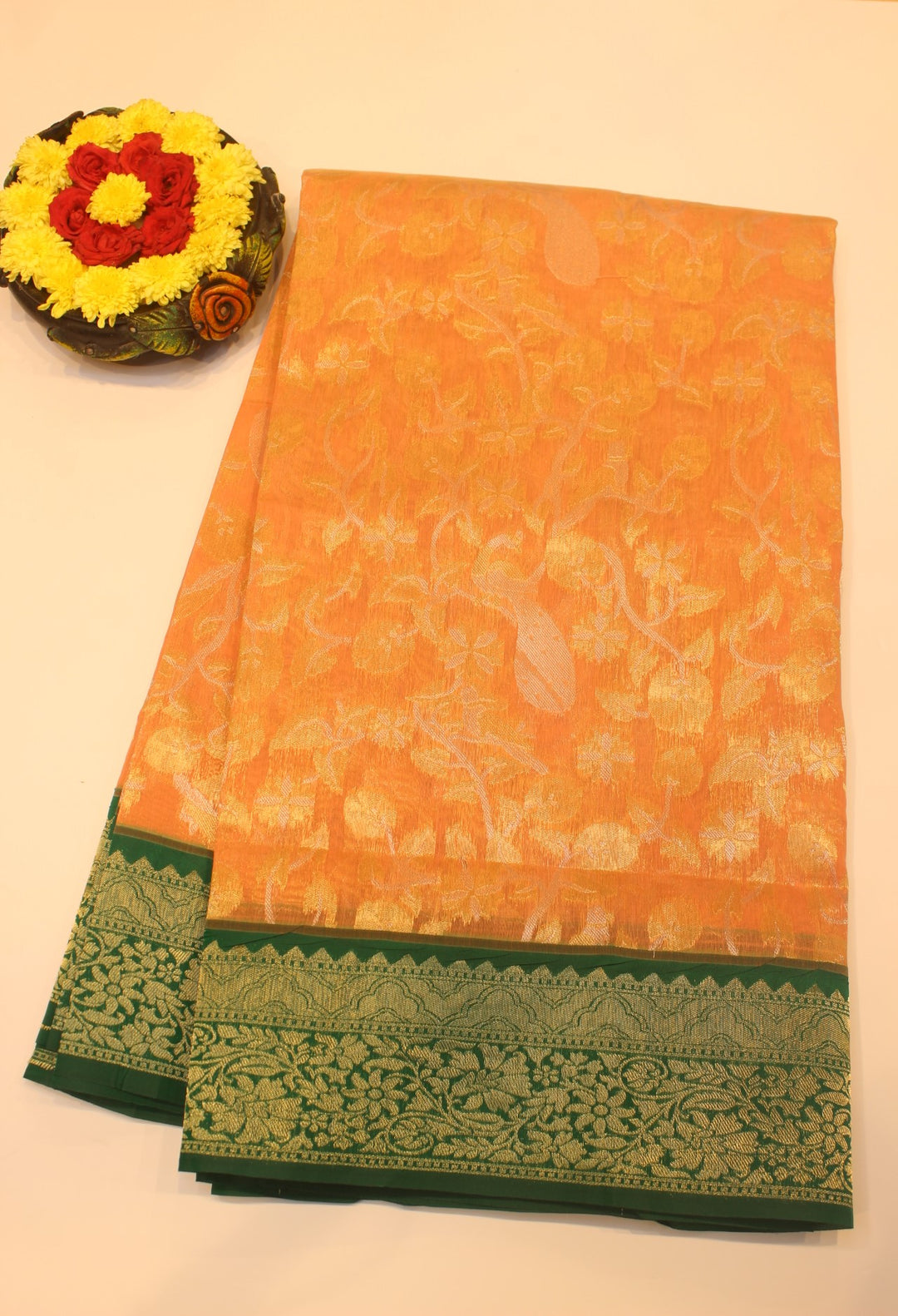 Tissue Gadwal Saree