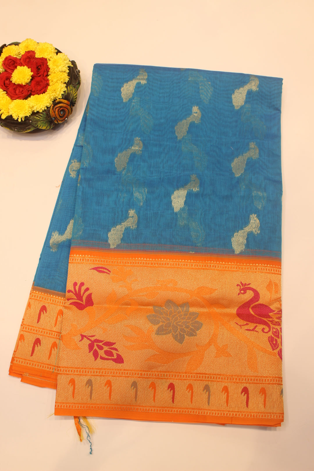 Tissue Gadwal Saree