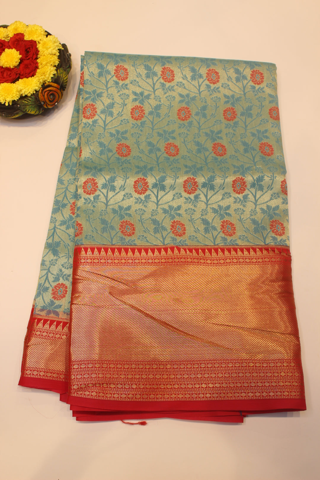 Tissue Gadwal Saree