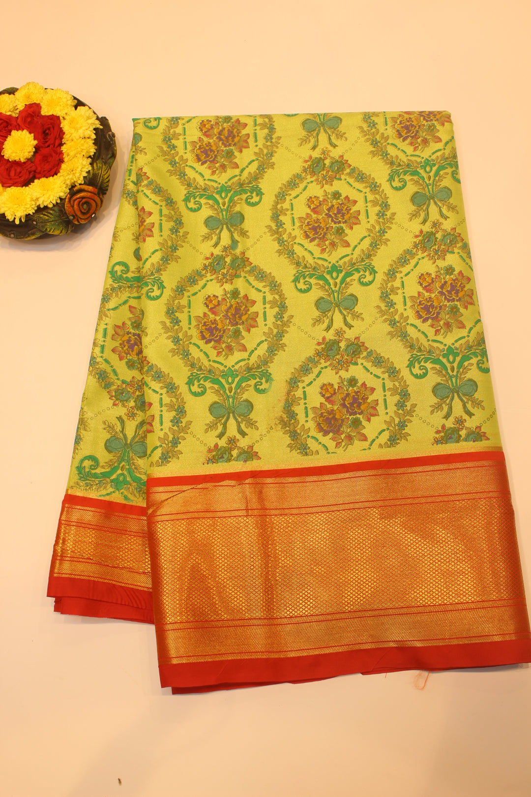 UPPADA PRINTED TISSUE SAREE