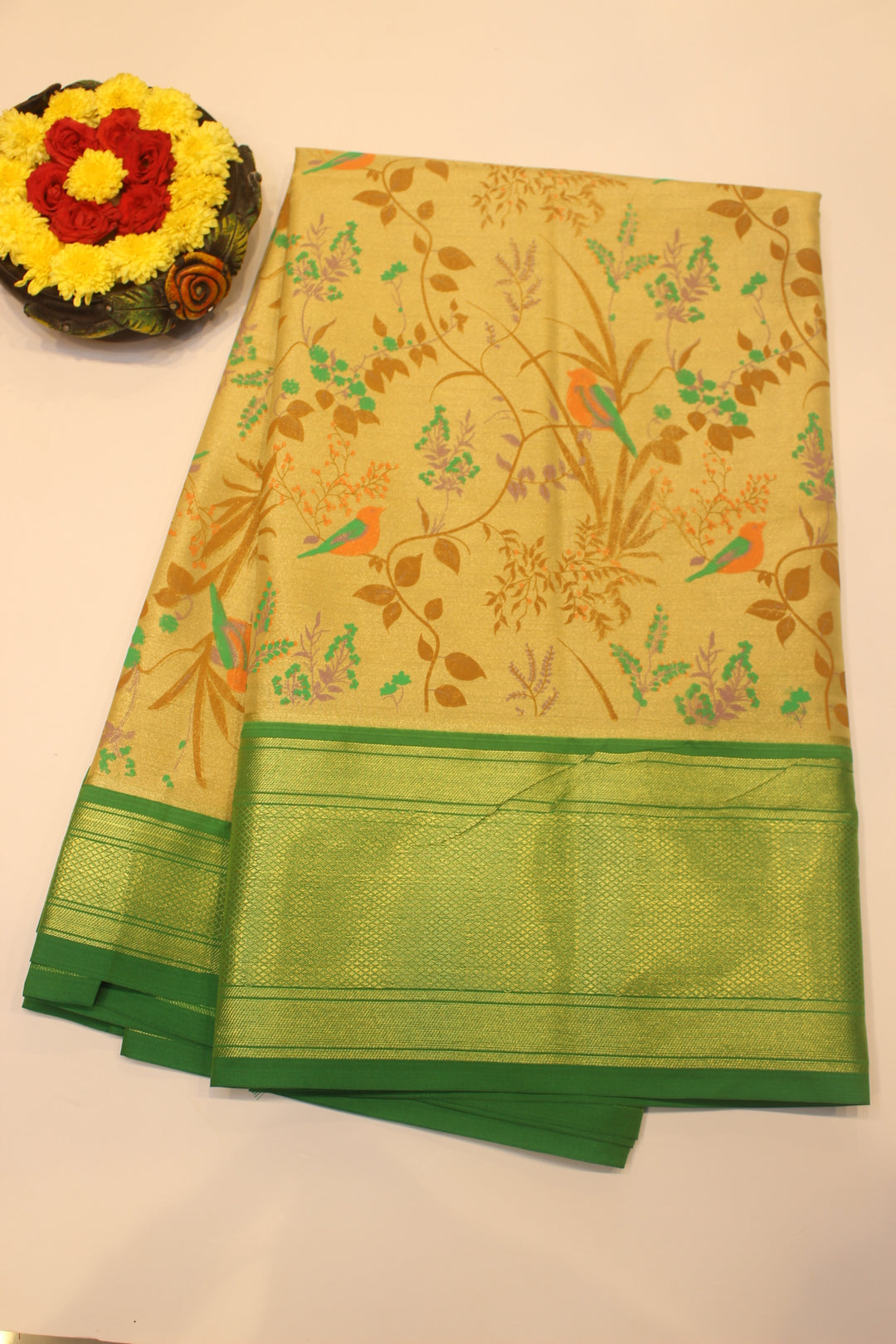 UPPADA PRINTED TISSUE SAREE