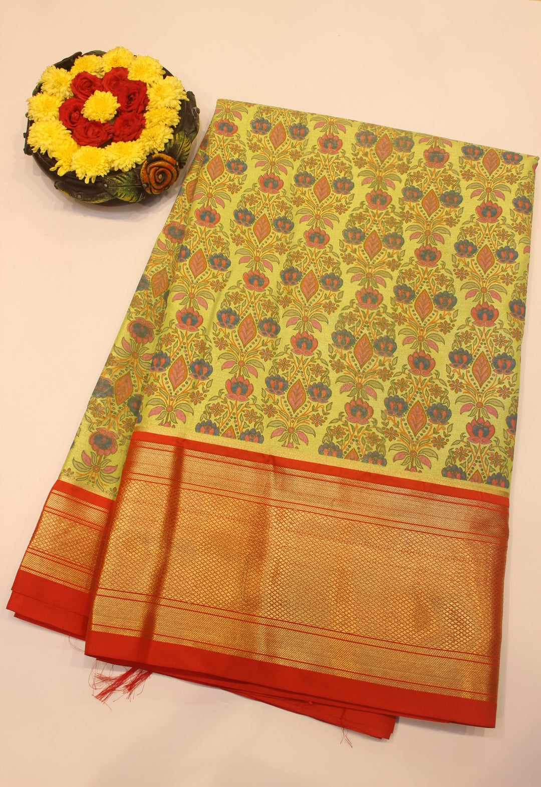 UPPADA PRINTED TISSUE SAREE