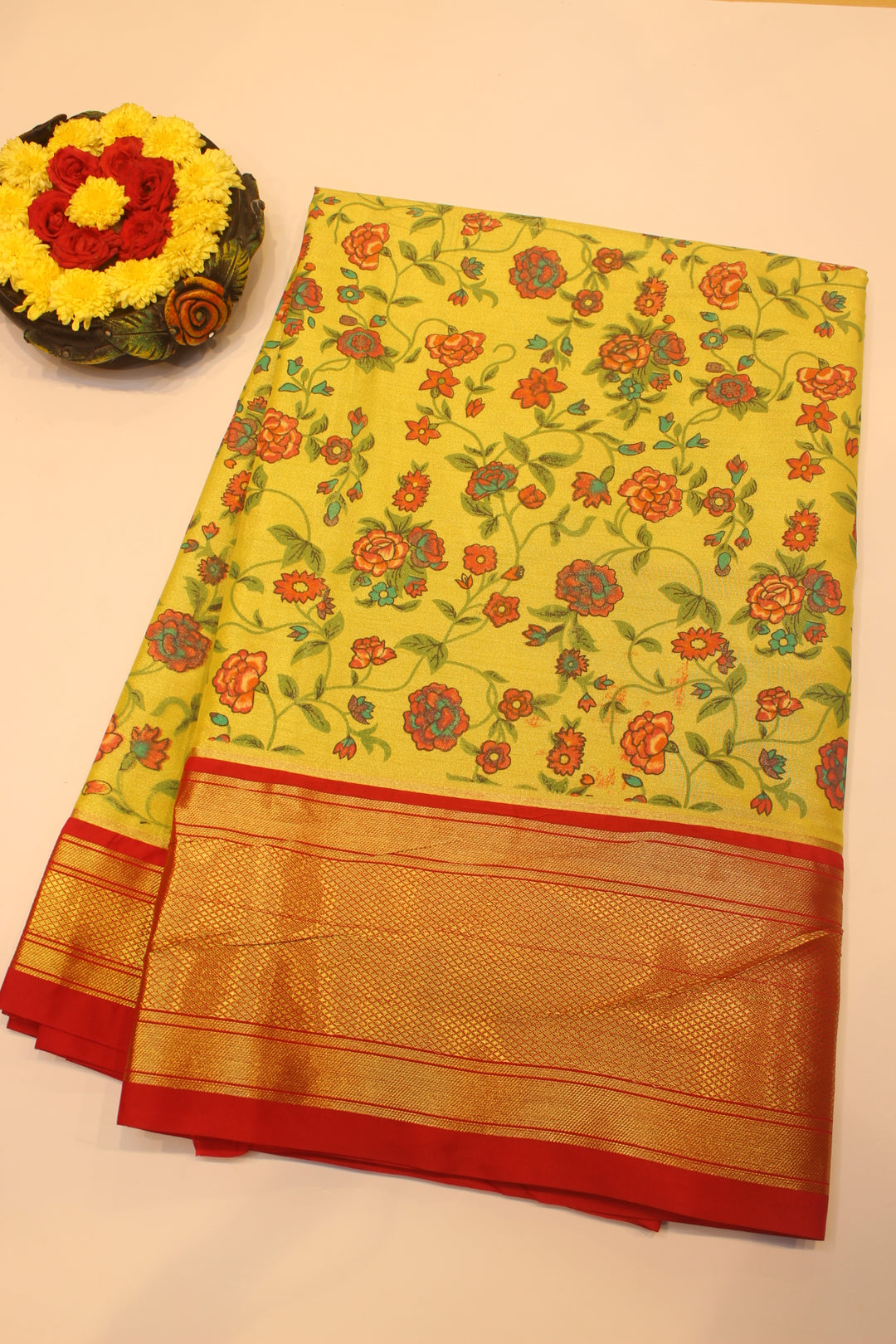 UPPADA PRINTED TISSUE SAREE