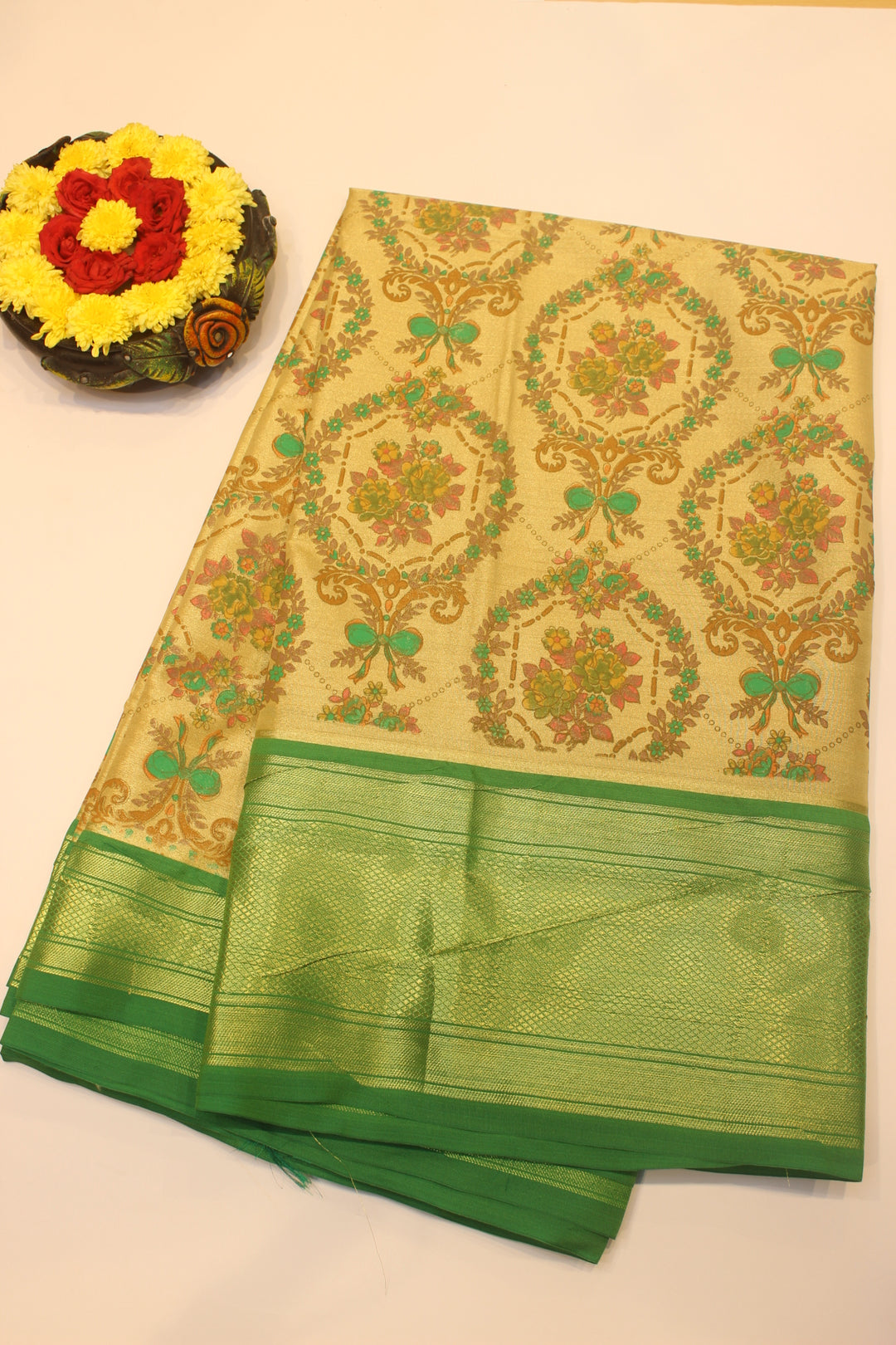 UPPADA PRINTED TISSUE SAREE