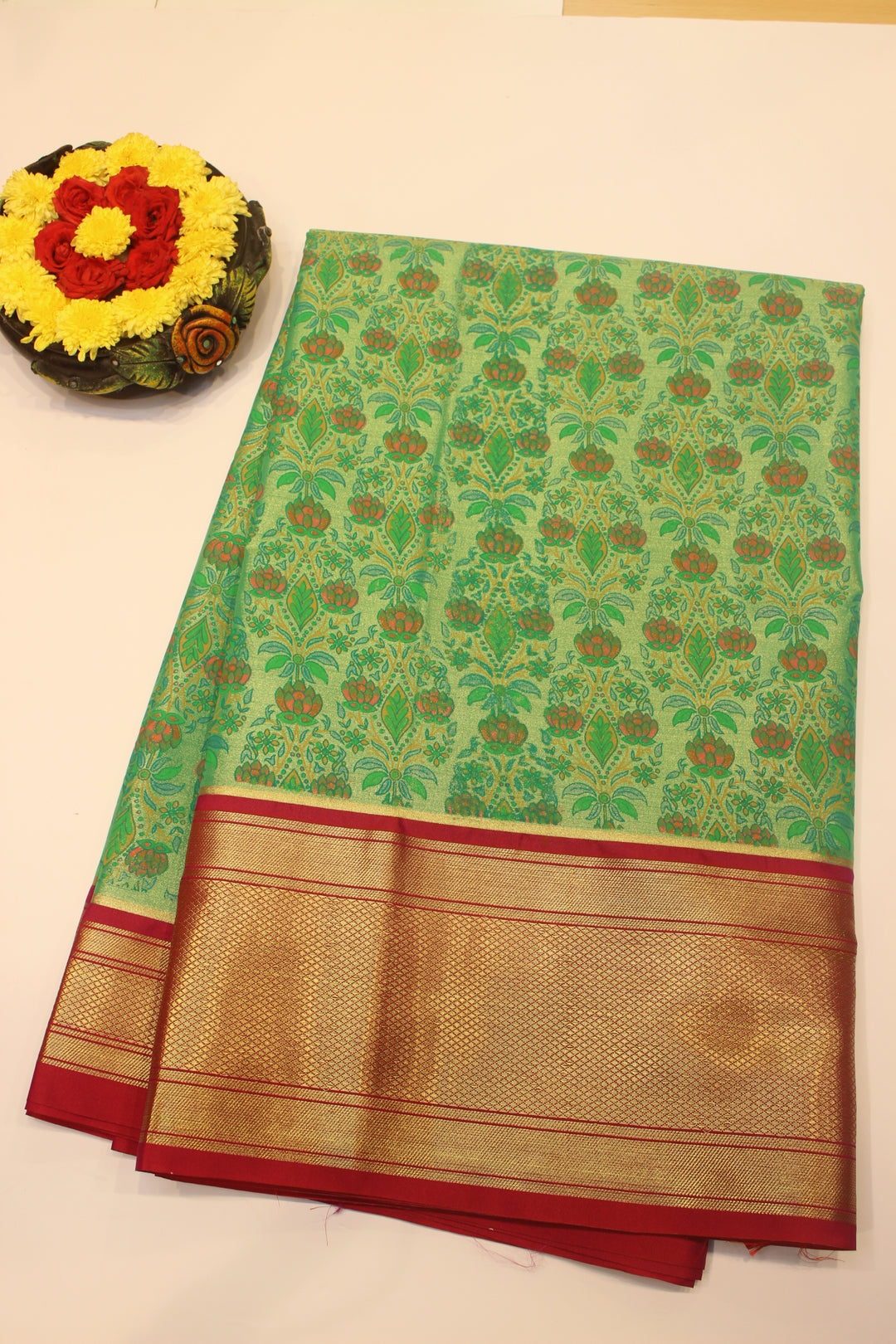 UPPADA PRINTED TISSUE SAREE