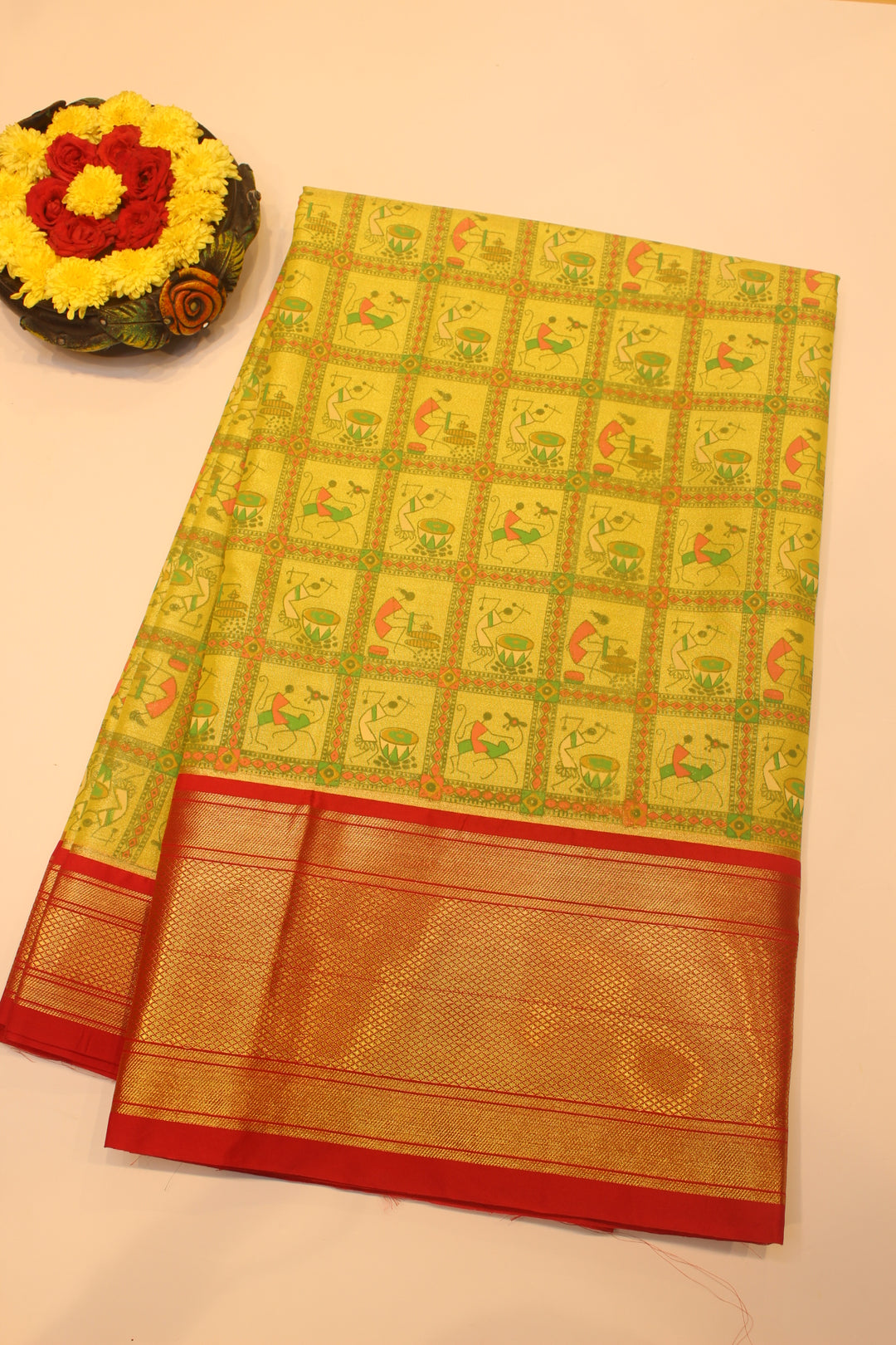 UPPADA PRINTED TISSUE SAREE