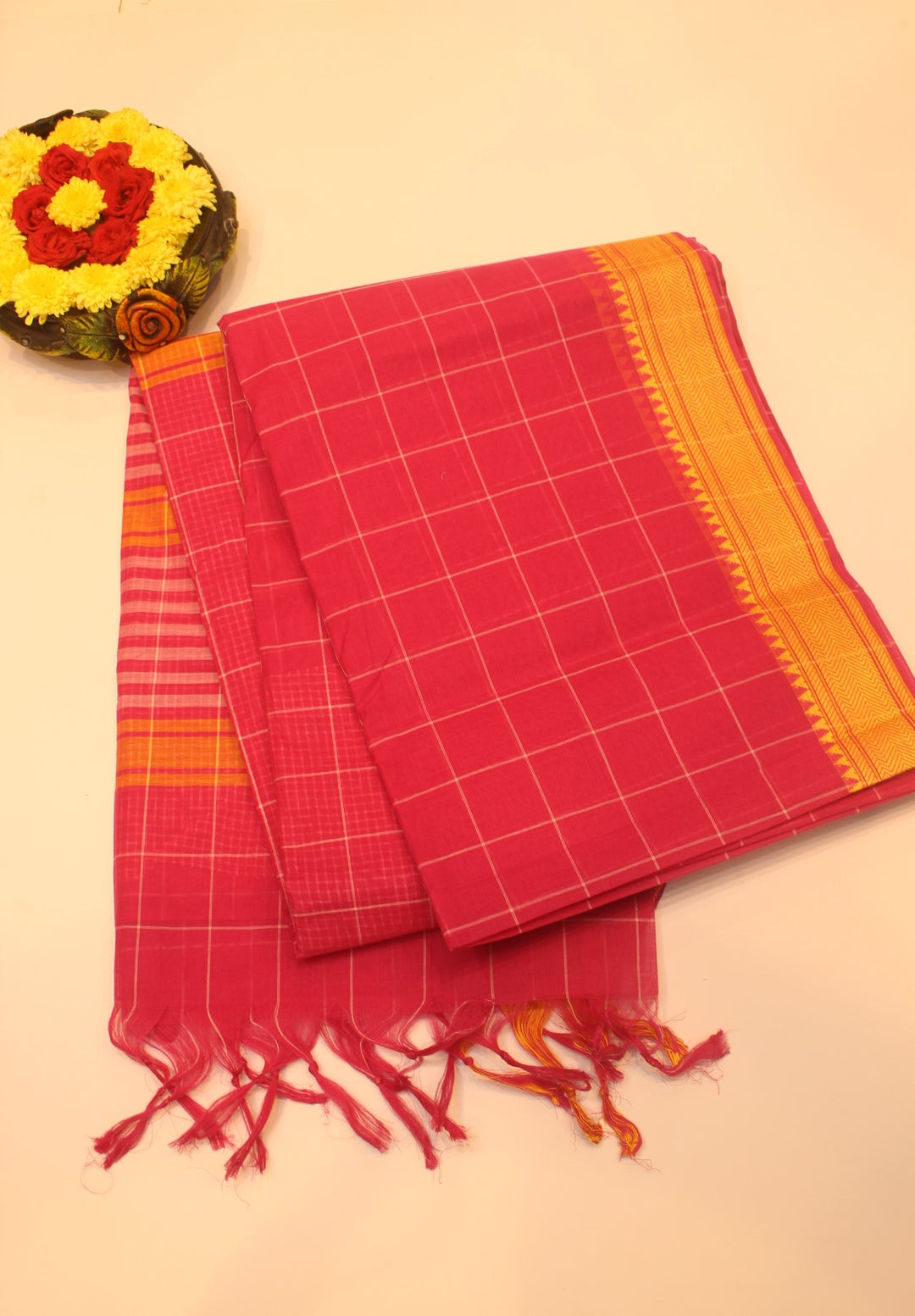 Cotton saree