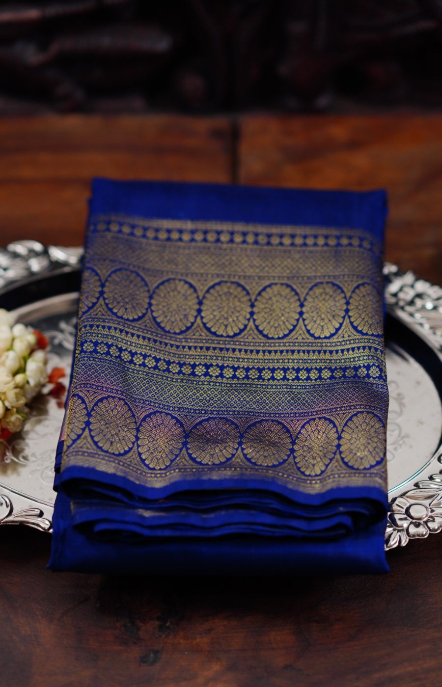 Royal Blue Uppada pattu