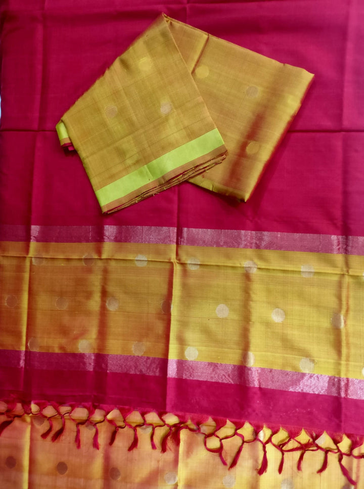Handloom Silk Suit Set