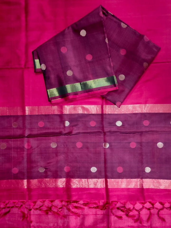 Handloom Silk Suit Set