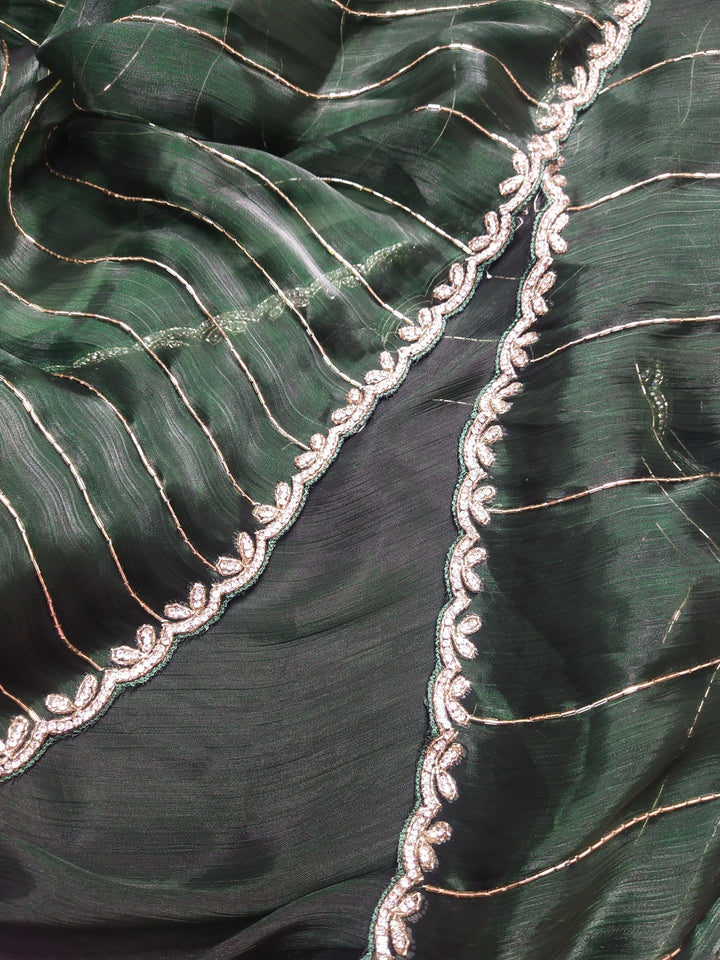 Stone Work Designer Sarees