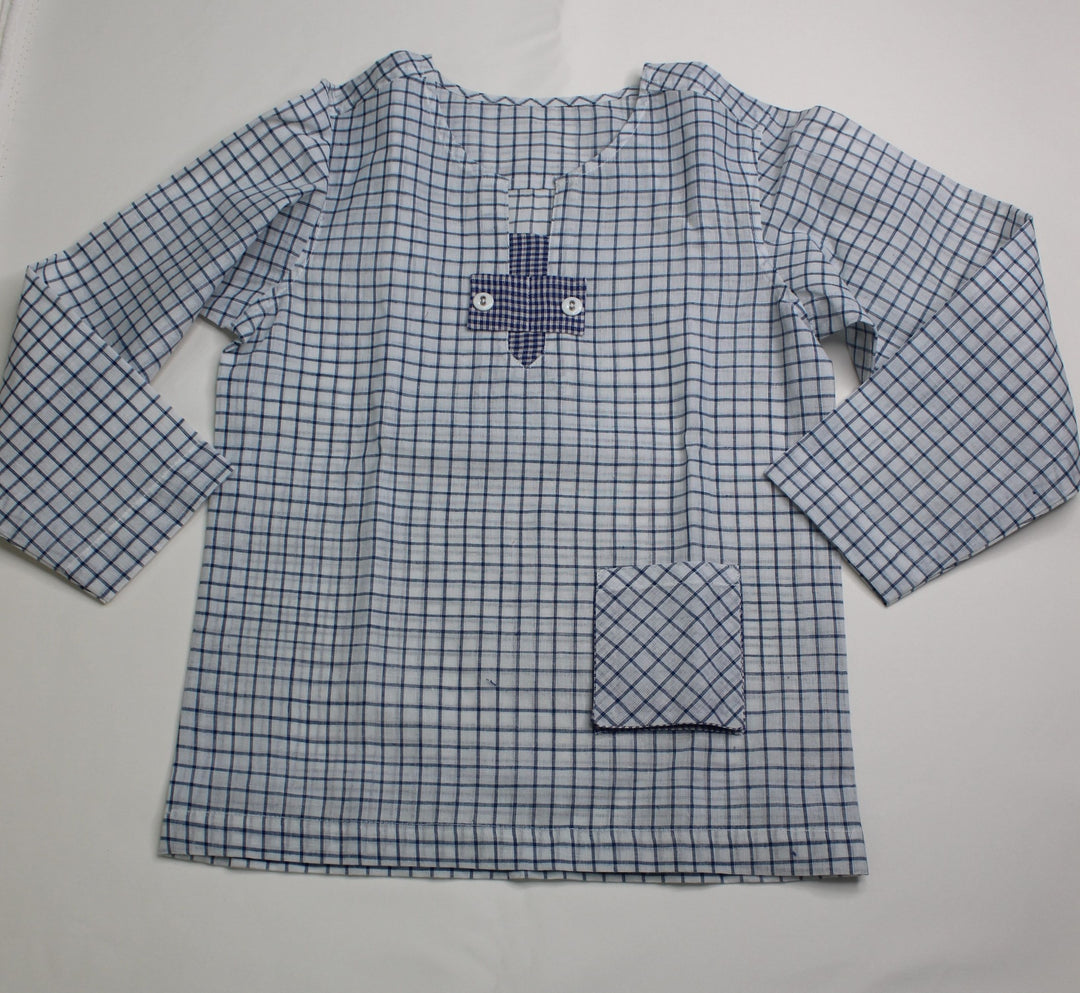 Boys Full Sleeve Shirt with Shorts