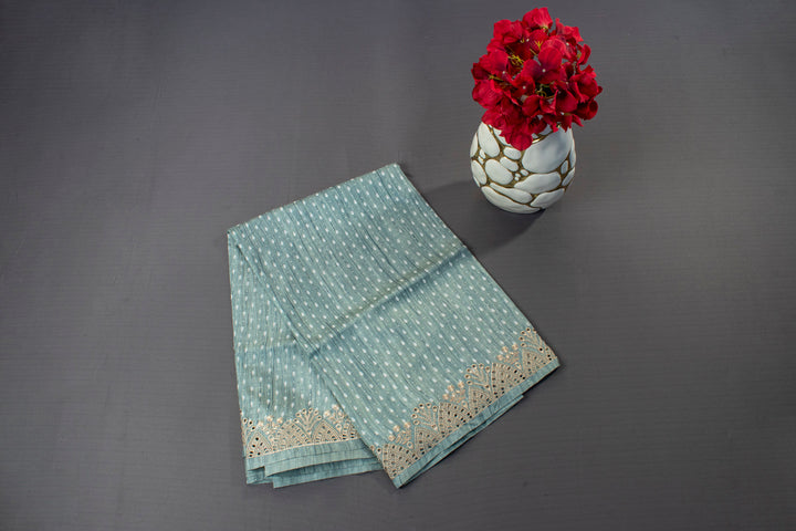 Semi Jute Tussar saree