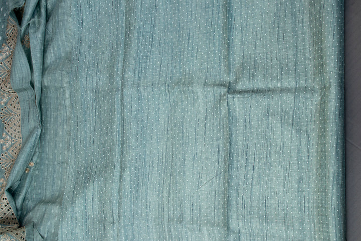 Semi Jute Tussar saree