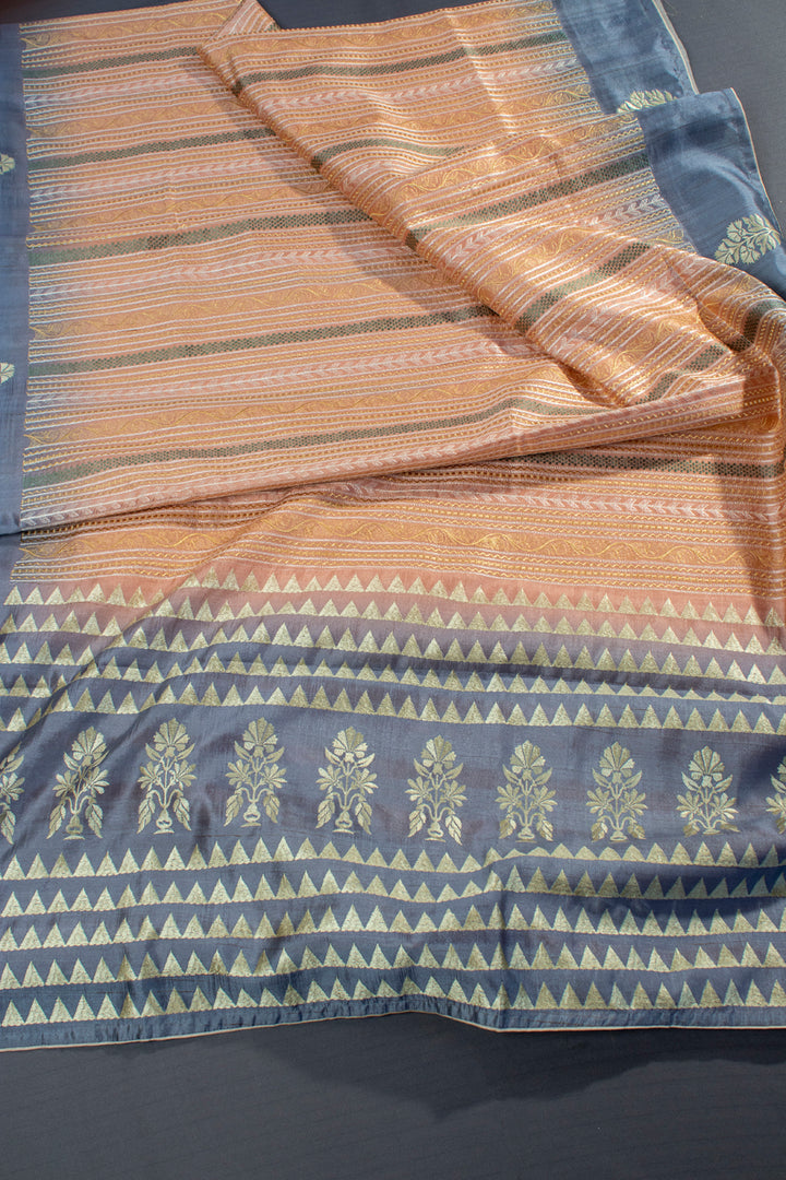 semi tussar sarees