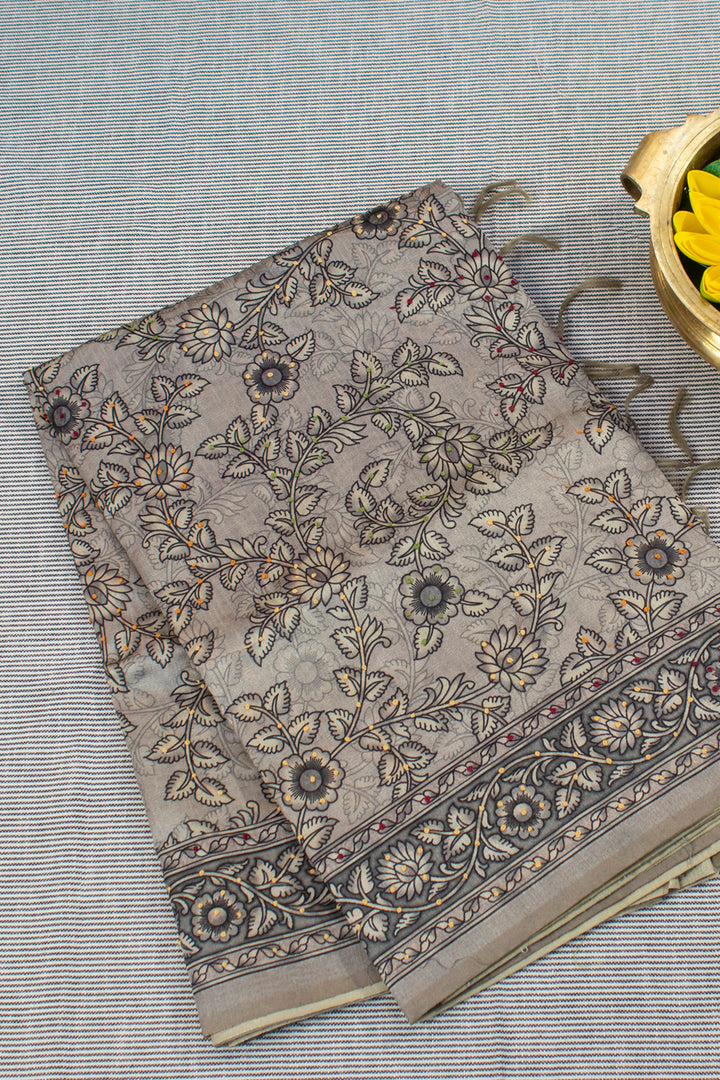 kalamkari with french knot